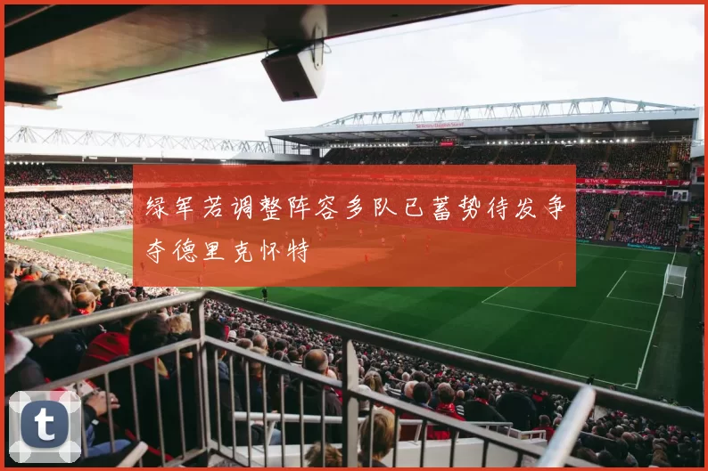绿军若调整阵容多队已蓄势待发争夺德里克怀特